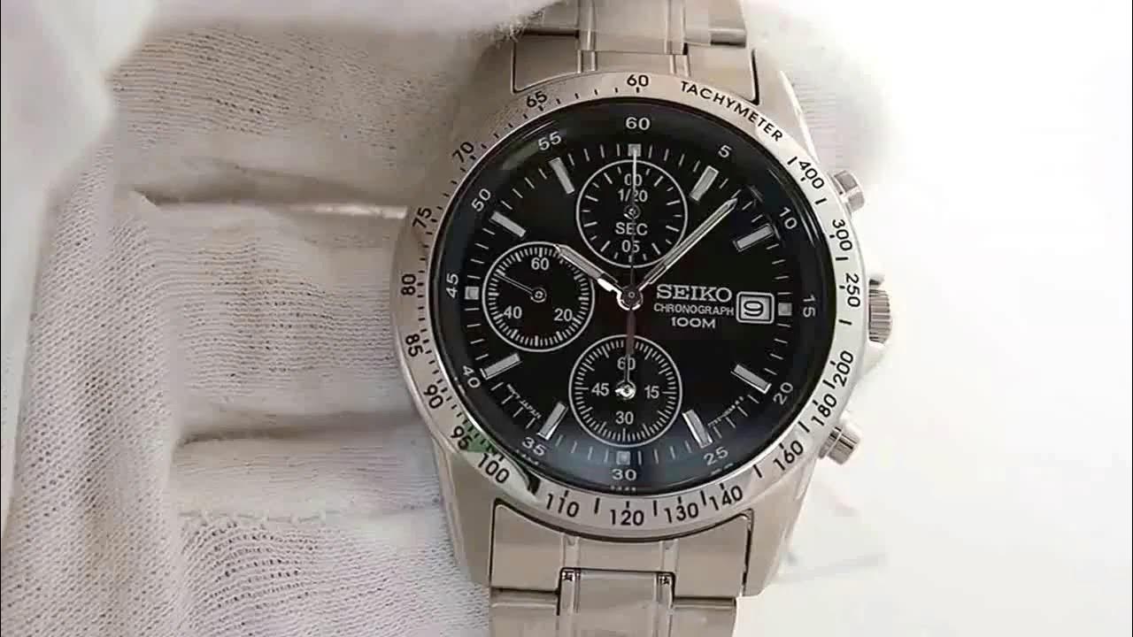 Seiko 7T92-0DW0 (SND367) chronograph watch - YouTube