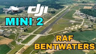 RAF Bentwaters Park Woodbridge Suffolk // DJI mini 2 sunset drone footage