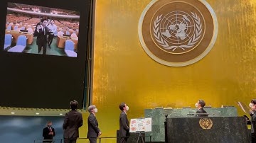 BTS - "Permission to Dance" performed at the United Nations General Assembly | SDGs 