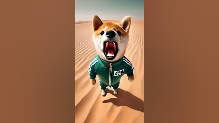 Cute dog beat squid Game 2 Doll 😱💀 #dog #funny #cartoon