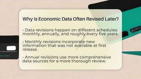 Why Is Economic Data Often Revised Later? - Inflation Insight Channel