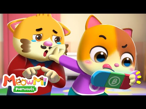 🐱 Show da Família Gato - Não Não, Papai, o Jogo é Divertido🎮🕹️, Desenho  Infantil