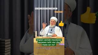 Arapları Sevmek Imandandır Sevmeyen Kafir Olur Diye Hadis Var Mı?