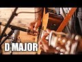 Acoustic guitar backing track in d major  your heart