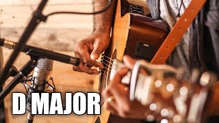 Acoustic Guitar Backing Track In D Major | Your Heart chords