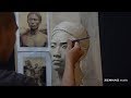 Các bước điêu khắc một tượng chân dung ( sculpture tutorial )