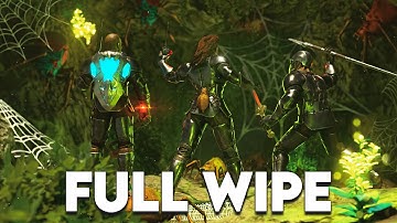 How a 50,000 Hour Tribe Survived 500 Days in Spider Cave - a Full Ark Wipe Story