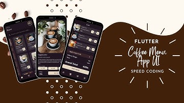 Coffee Menu App | Flutter UI | Speed Coding