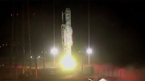 Antares 230 launches OA-9 S.S. J.R. Thompson Cygnus