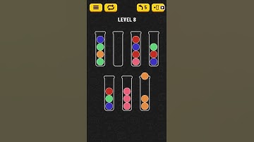 Level 8 | Ball Sort Puzzle