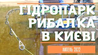 Риболовля в Києві на Гідропарку , Золотий пляж.Фідерна Рибалка, Українська🇺🇦 рибалка