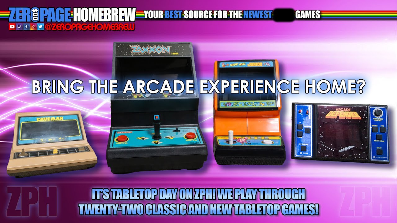 Tabletop Game Special! Old School VFD & LCD + Modern Tabletop Games