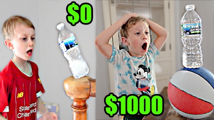 BOTTLE FLIPS from $1 to $100 