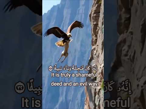 و ل ا ت ق ر ب وا ٱلز ن ى إ ن ه ۥ ك ان ف ح ش ة و س آء س ب يل ا شيخ ياسر الدوسري