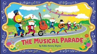 The Musical Parade | Kids' Song with Lyrics | Kiddos Nursery Rhymes | 4K