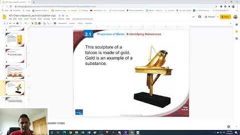 Chapter 2 section 01 - Properties of Matter