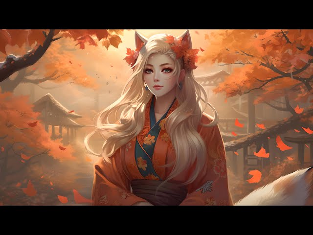 Japanese Fantasy Music – Kitsune Land | Relaxing, Enchanting class=