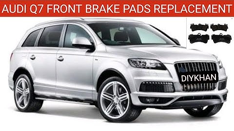 Audi Q7 Front Brake Pads Replacement Job || How to Change Brake Pads on Audi Q7