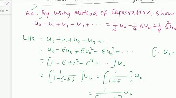 Numerical methods and analysis : - ( Seperation of symbols ; Solving problem ) - 31.