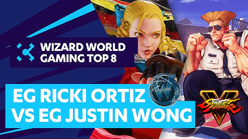 Ricki Ortiz (Karin) vs. Justin Wong (Guile) - Wizard World Philly - 06/05/16 - Street Fighter V