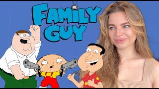 Russian reacting to Family Guy Darkest Humor