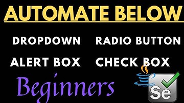 Automate a Sample Registration Page for Beginners || How to Automate Web Application Using Selenium