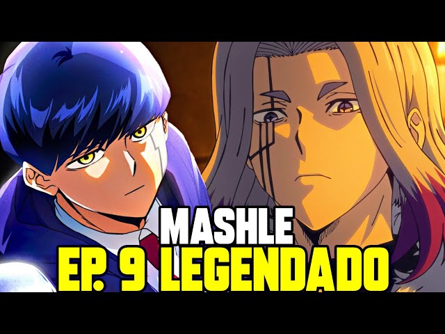 MASHLE EP 9 LEGENDADO PT-BR - DATA E HORA