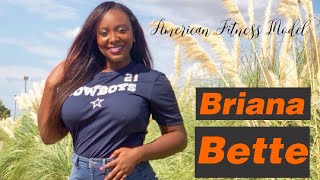 Briana Bette Bio | American Fitness Model, Video Vixen, Former Athlete wiki