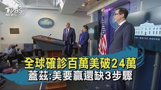 【TVBS新聞精華】20200403 十點不一樣 全球確診百萬美破24萬 蓋茲:美要贏還缺3步驟