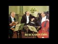 Capture de la vidéo Brahms "Piano Trio No.1" Beaux Arts Trio