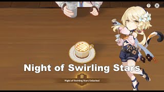 Night of Swirling Stars Recipe  | Genshin Impact Bartender Event | Of Drink A-Dreaming #Shorts