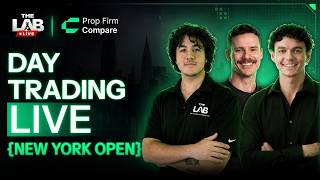 The Lab Live | TRADING PROPS LIVE FOR THE OPENING BELL W/ Alex, Leo, Bray
