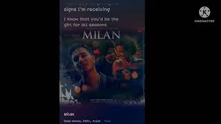 Milan | Deep money, ENZO., Arjun | full song with lyrics