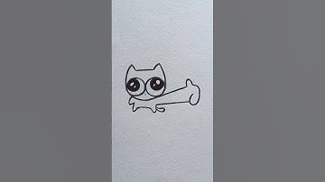 cute things to draw when bored #art #drawing #sketch #cute #simple #easy #tutorial #shorts