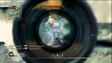 Call of Duty 4 killfeed fail