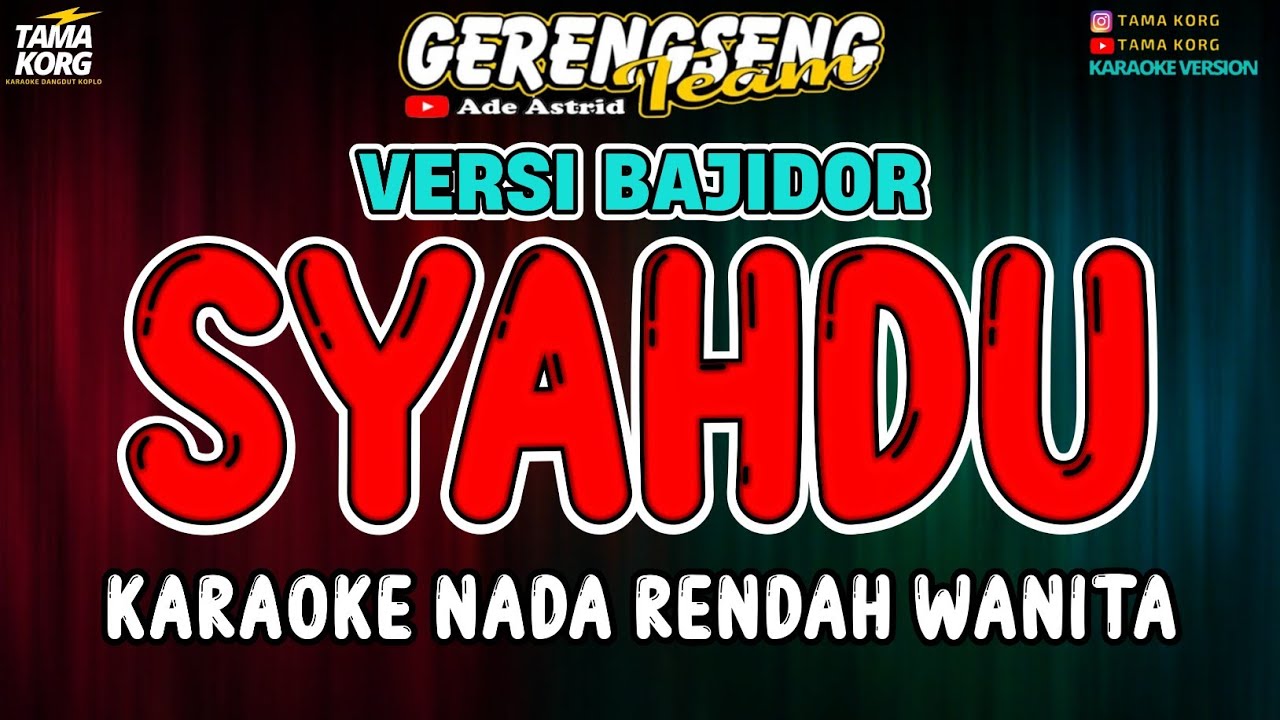 SYAHDU KARAOKE!! Ade Astrid | BAJIDOR