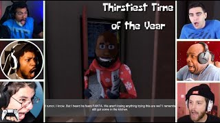 Gamers React to the appearance of LeBron James | Thirstiest Time of the Year (Horror Game)