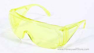 Honeywell Otg Shooters Safety Eyewear With Amber Frame & Amber Lens R-01702
