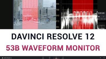 DaVinci Resolve 12 - 53b Waveform Monitor