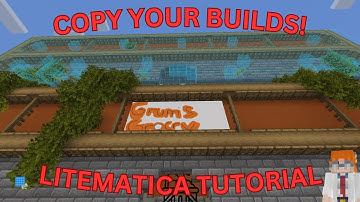 Basics of Litematica / Forgematica | 1.20+ Tutorial