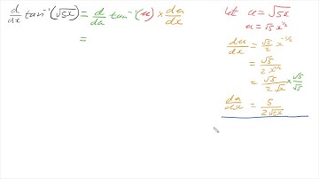 Derivative of Inverse Tangent (Arctan) - Example 2