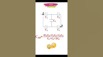 Unbalanced Wheatstone Bridge SHORT TRICK for capacitors/ AMAZING NEET PHYSICS TRICKS ENGLISH #Shorts