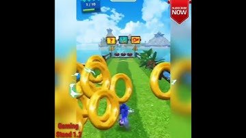 Sonic Dash Running Game in a levels. in {IOS,Android,Walkthrough}Game play. #shorts #sonicdash