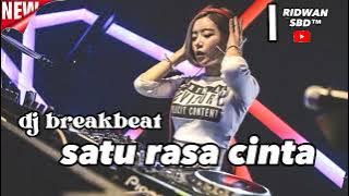 DJ BREAKBEAT | SATU RASA CINTA | TERBARU 2022 FULL BASS