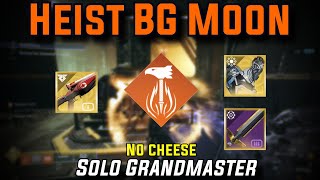 Solo GM Heist BG Moon (No Cheese) Solar Titan w\/ Stronghold [Destiny 2]