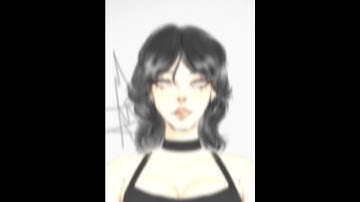 Drawing Process Transition Again ✨ // The Power of Rendering #digitalart #foryou #art #fyp #process