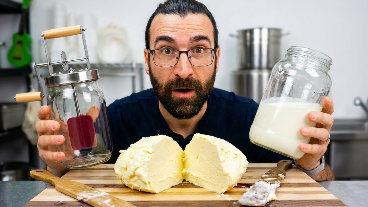 Beurre maison : est-ce que la baratte vaut vraiment la peine ?