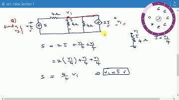 CIRCUITS | NODAL ANALYSIS PROBLEMS 2 | TAMIL | class 24