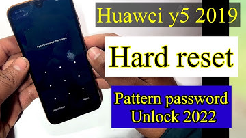 Huawei Y5 2019 Hard Reset AMN-LX9 Unlock pin,pattern,password, lock 2022