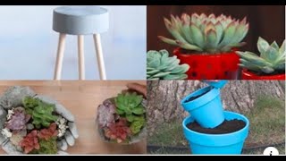 How to make fantastic home decoration with cement ️ ديكورات رائعة بالإسمنت 